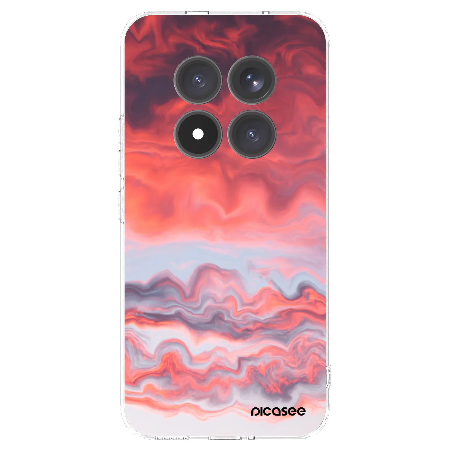 Picasee silikonski prozorni ovitek za Xiaomi Redmi Note 15 Pro+ - Sunset