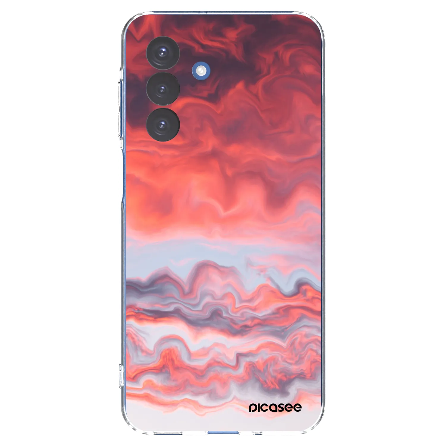 Picasee silikonski prozorni ovitek za Samsung Galaxy A17 5G - Sunset