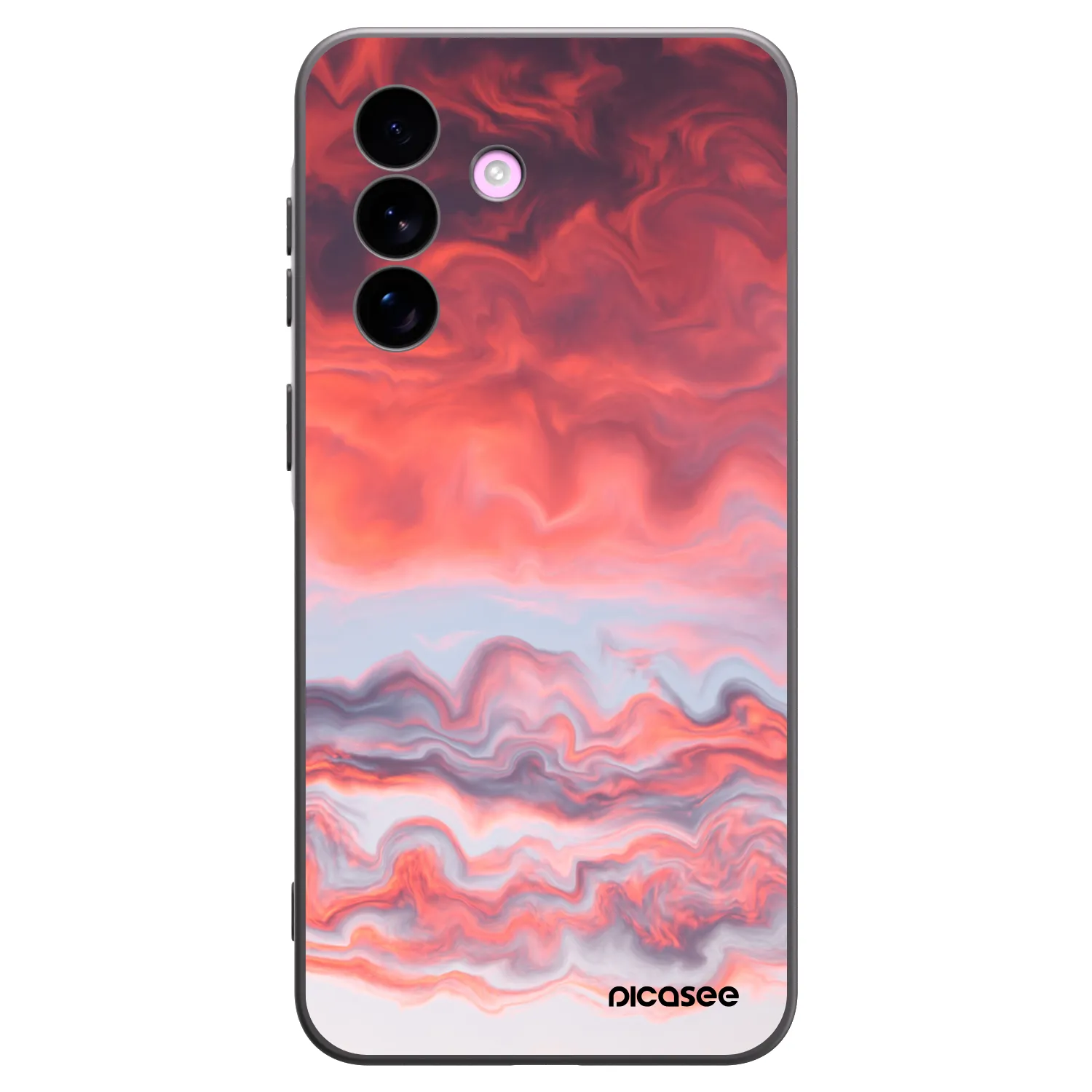 Picasee silikonski črni ovitek za Samsung Galaxy A57 5G - Sunset