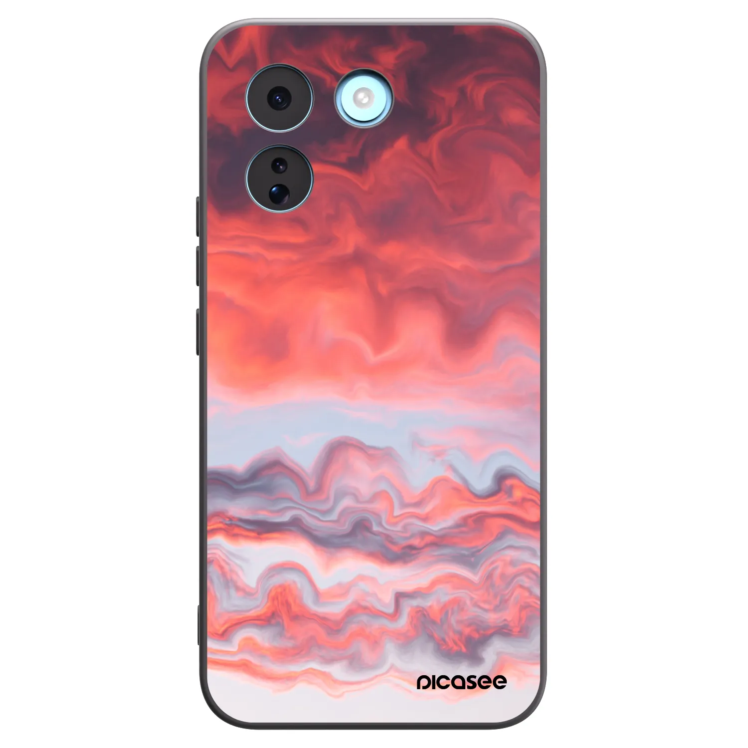 Picasee silikonski črni ovitek za Xiaomi Redmi Note 17 Pro MAX 5G - Sunset