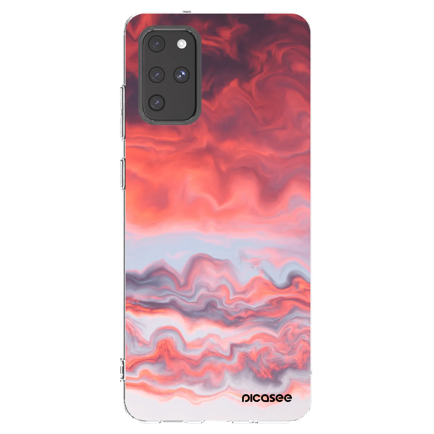 Picasee silikonski prozorni ovitek za Samsung Galaxy S20+ G985F - Sunset