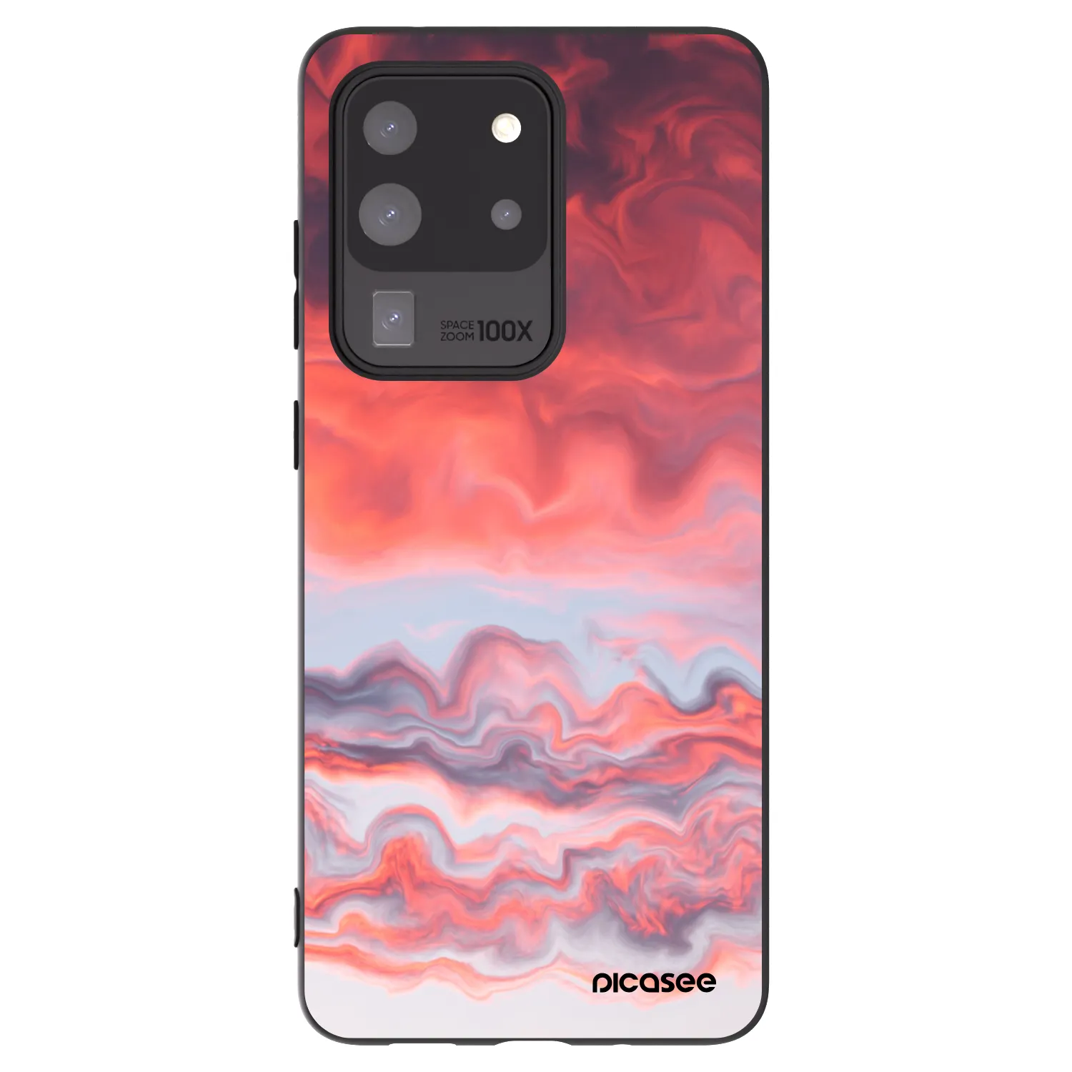 Picasee silikonski črni ovitek za Samsung Galaxy S20 Ultra 5G G988F - Sunset