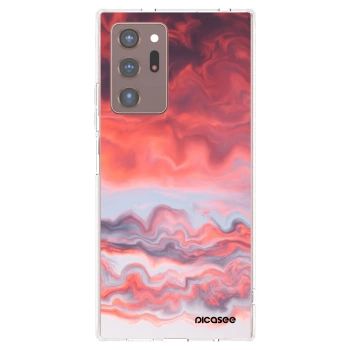 Picasee silikonski prozorni ovitek za Samsung Galaxy Note 20 Ultra - Sunset
