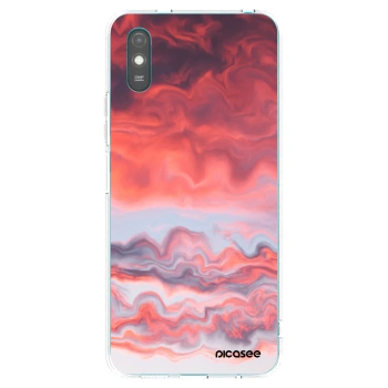 Picasee silikonski prozorni ovitek za Xiaomi Redmi 9A - Sunset