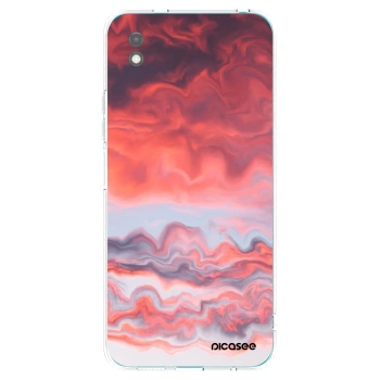 Picasee silikonski črni ovitek za Xiaomi Redmi 9A - Sunset
