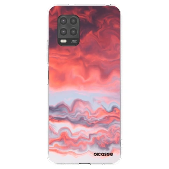 Picasee silikonski prozorni ovitek za Xiaomi Mi 10 Lite - Sunset