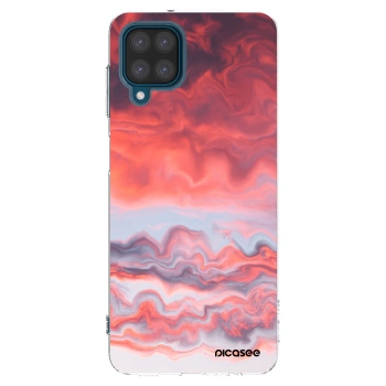 Picasee silikonski prozorni ovitek za Samsung Galaxy A12 A125F - Sunset
