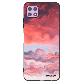 Picasee silikonski črni ovitek za Samsung Galaxy A22 A226B 5G - Sunset