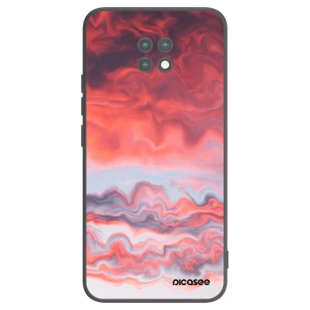 Picasee silikonski črni ovitek za Xiaomi Redmi Note 9T - Sunset