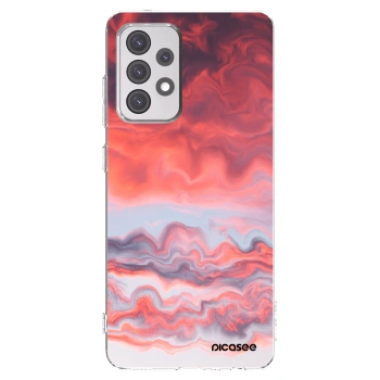 Picasee silikonski prozorni ovitek za Samsung Galaxy A52s 5G A528B - Sunset