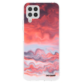 Picasee silikonski prozorni ovitek za Samsung Galaxy A22 A225F 4G - Sunset