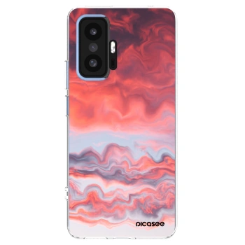 Picasee silikonski prozorni ovitek za Xiaomi 11T Pro - Sunset