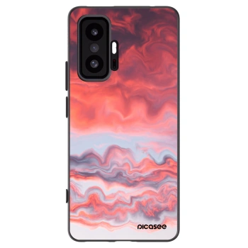 Picasee silikonski črni ovitek za Xiaomi 11T Pro - Sunset