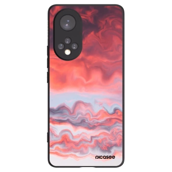 Picasee silikonski črni ovitek za Huawei Nova 9 - Sunset