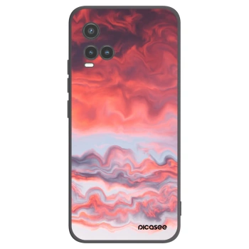 Picasee silikonski črni ovitek za Vivo Y33s - Sunset