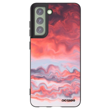 Picasee silikonski črni ovitek za Samsung Galaxy S21 FE 5G - Sunset