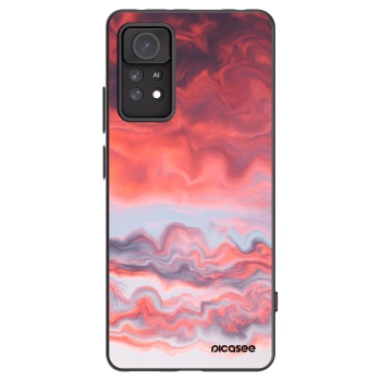 Picasee silikonski črni ovitek za Xiaomi Redmi Note 11 Pro 5G - Sunset