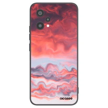 Picasee silikonski črni ovitek za Realme 9 Pro 5G - Sunset