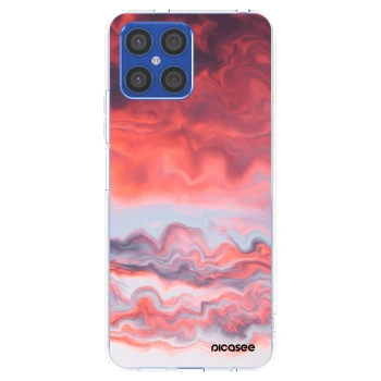Picasee silikonski prozorni ovitek za Honor X8 4G - Sunset