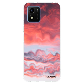 Picasee silikonski prozorni ovitek za Vivo Y01 - Sunset