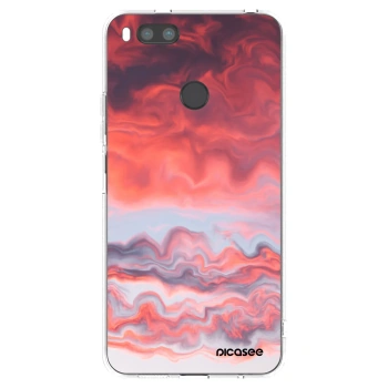 Picasee silikonski prozorni ovitek za Xiaomi Redmi A1 - Sunset