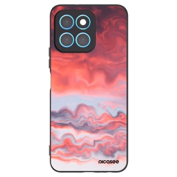 Picasee silikonski črni ovitek za Honor X8 5G - Sunset