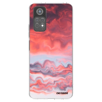 Picasee silikonski prozorni ovitek za Xiaomi Redmi Note 11S 5G - Sunset