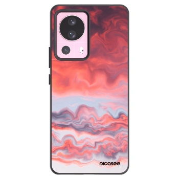 Picasee silikonski črni ovitek za Xiaomi 13 Lite - Sunset