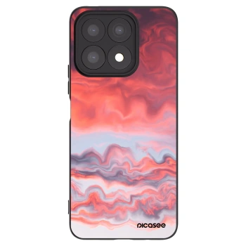 Picasee silikonski črni ovitek za Honor X8a - Sunset