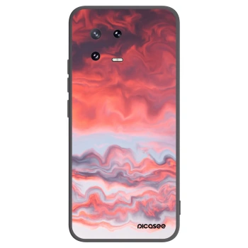 Picasee silikonski črni ovitek za Xiaomi 13 Pro - Sunset