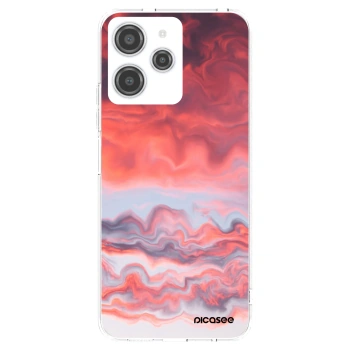 Picasee silikonski prozorni ovitek za Xiaomi Redmi 12 4G - Sunset