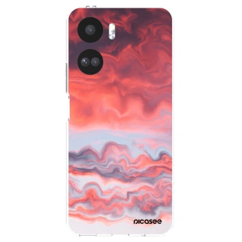 Picasee silikonski prozorni ovitek za Honor 90 Lite 5G - Sunset