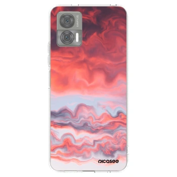 Picasee silikonski prozorni ovitek za Motorola Edge 30 Neo - Sunset