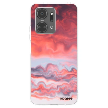 Picasee silikonski prozorni ovitek za Honor X7a - Sunset