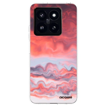 Picasee silikonski prozorni ovitek za Xiaomi 14 Pro - Sunset