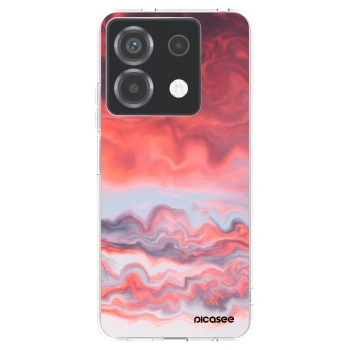Picasee silikonski prozorni ovitek za Xiaomi Poco X6 - Sunset