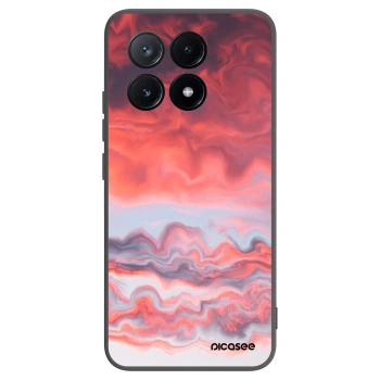 Picasee silikonski črni ovitek za Xiaomi Poco X6 Pro - Sunset