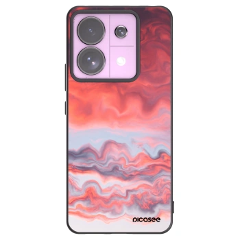 Picasee silikonski črni ovitek za Xiaomi Redmi Note 13 Pro 5G - Sunset