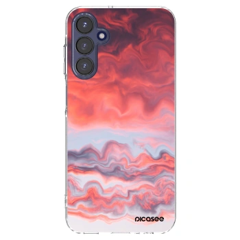 Picasee silikonski prozorni ovitek za Samsung Galaxy A15 A155F 4G - Sunset