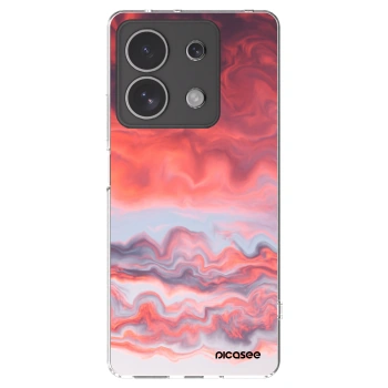 Picasee silikonski prozorni ovitek za Xiaomi Redmi Note 13 4G - Sunset