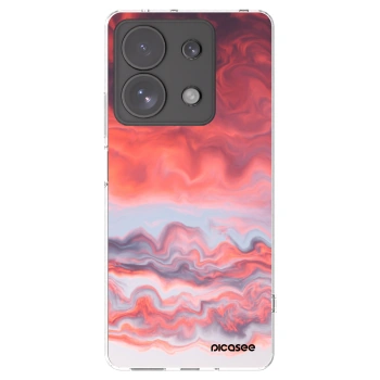 Picasee silikonski prozorni ovitek za Xiaomi Redmi Note 13 Pro 4G - Sunset