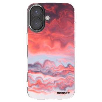 Picasee silikonski prozorni ovitek za Apple iPhone 16 - Sunset