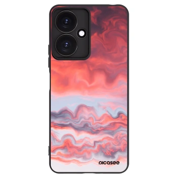 Picasee silikonski črni ovitek za Xiaomi Redmi 13C 5G - Sunset