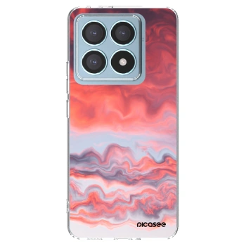 Picasee silikonski prozorni ovitek za Xiaomi 14T Pro - Sunset