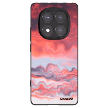 Picasee silikonski črni ovitek za Xiaomi Redmi Note 14 Pro 5G - Sunset