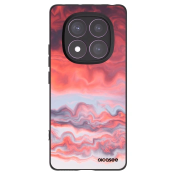 Picasee silikonski črni ovitek za Xiaomi Redmi Note 14 Pro 4G - Sunset