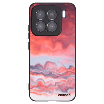 Picasee silikonski črni ovitek za Xiaomi 15 - Sunset