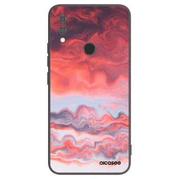 Picasee silikonski črni ovitek za Xiaomi Redmi Note 7 - Sunset