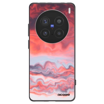 Picasee silikonski črni ovitek za Vivo X200 Pro - Sunset