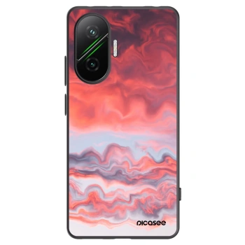Picasee silikonski črni ovitek za Xiaomi Poco F7 Pro 5G - Sunset